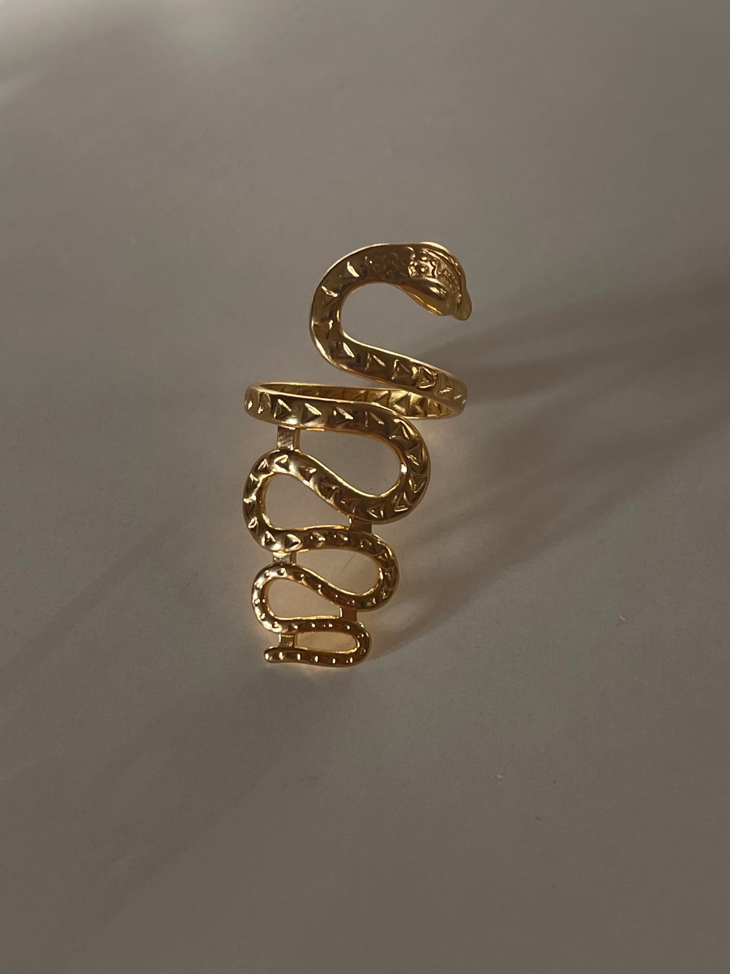 Statement Snake Ring (Stainless Steel)