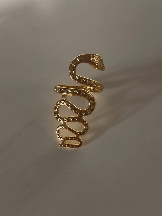 Statement Snake Ring (Stainless Steel)