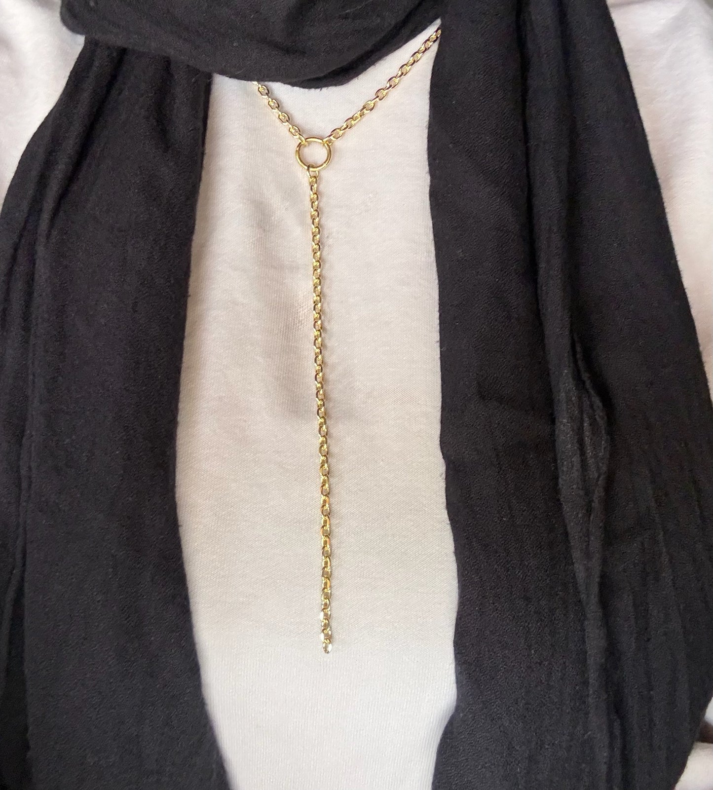 Everyday Drop Necklace (Gold Plated)