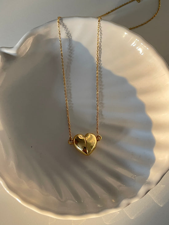 Minimal Heart Necklace 2.0 (Stainless Steel)