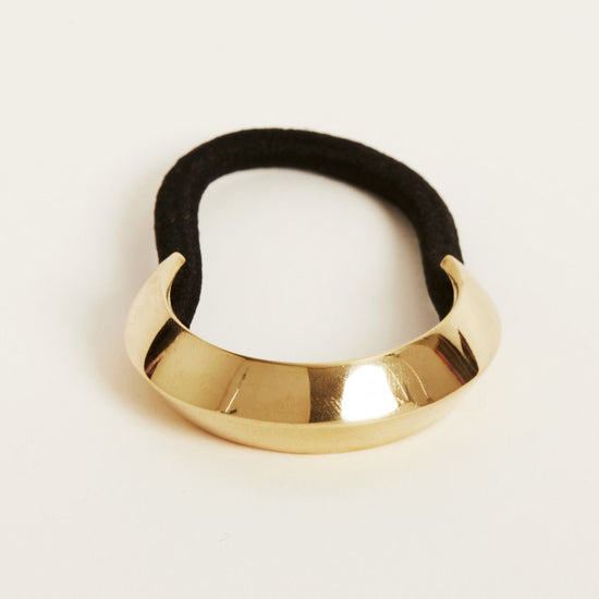 Chunky Gold Hair Tie