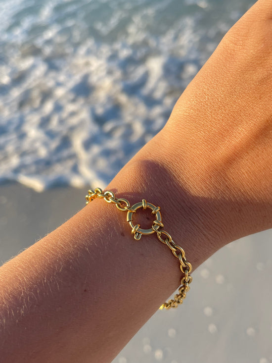 Chain Lock Bracelet (Stainless Steel + Exclusive)