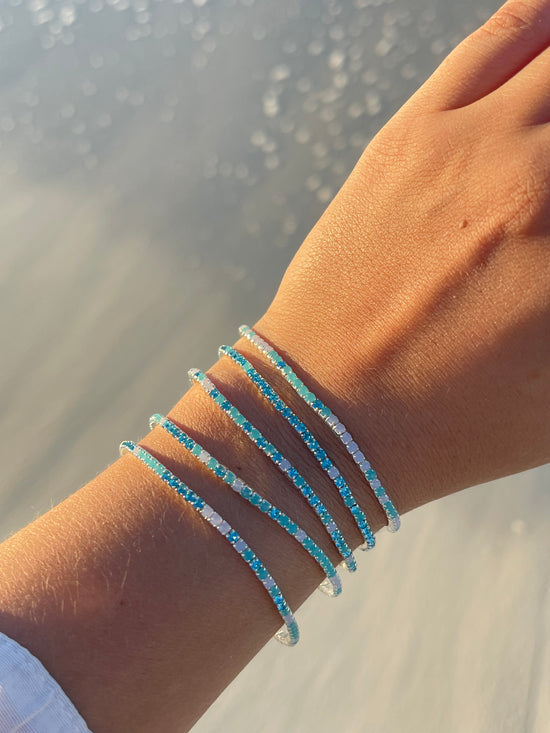 Stretchy Tennis Bracelets (Sold in Ones)