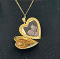 Heart Locket Necklace (Stainless Steel)