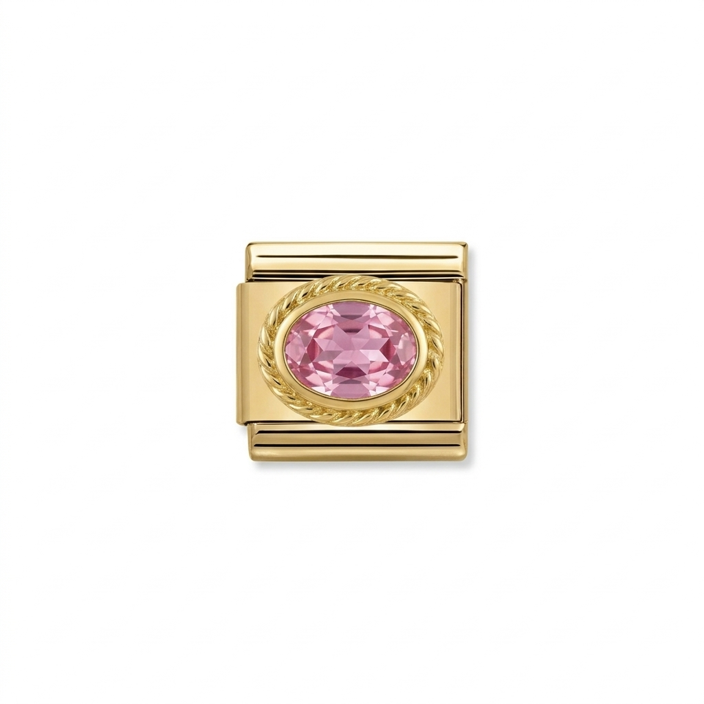 Pink Stud - Italian Charm