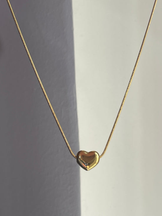 Minimal Heart Necklace 2.0 (Stainless Steel)