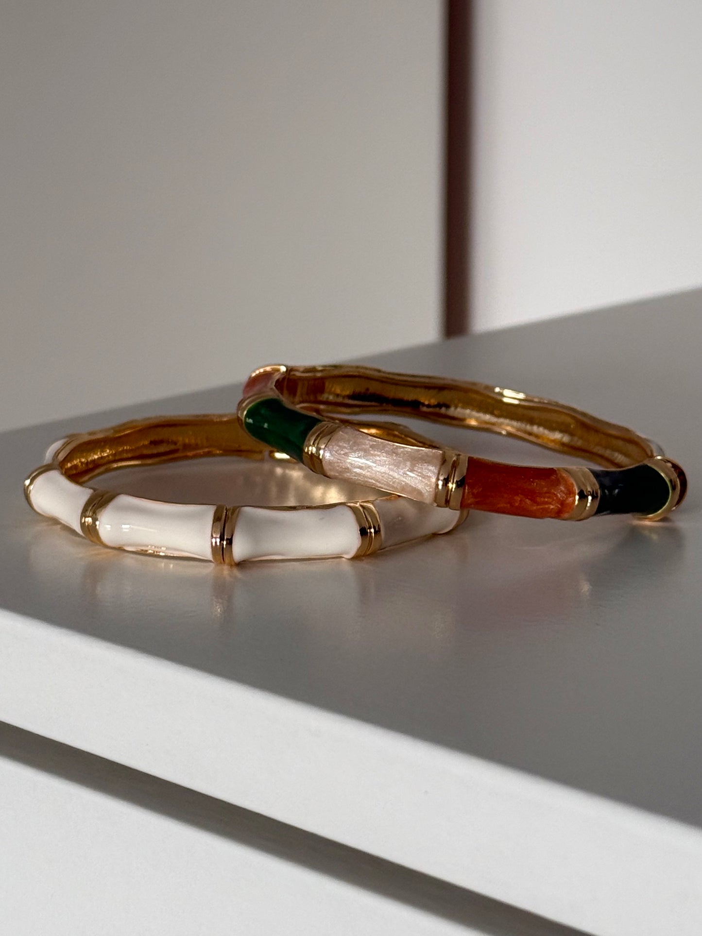 Colorful Bangle - GoldPlated