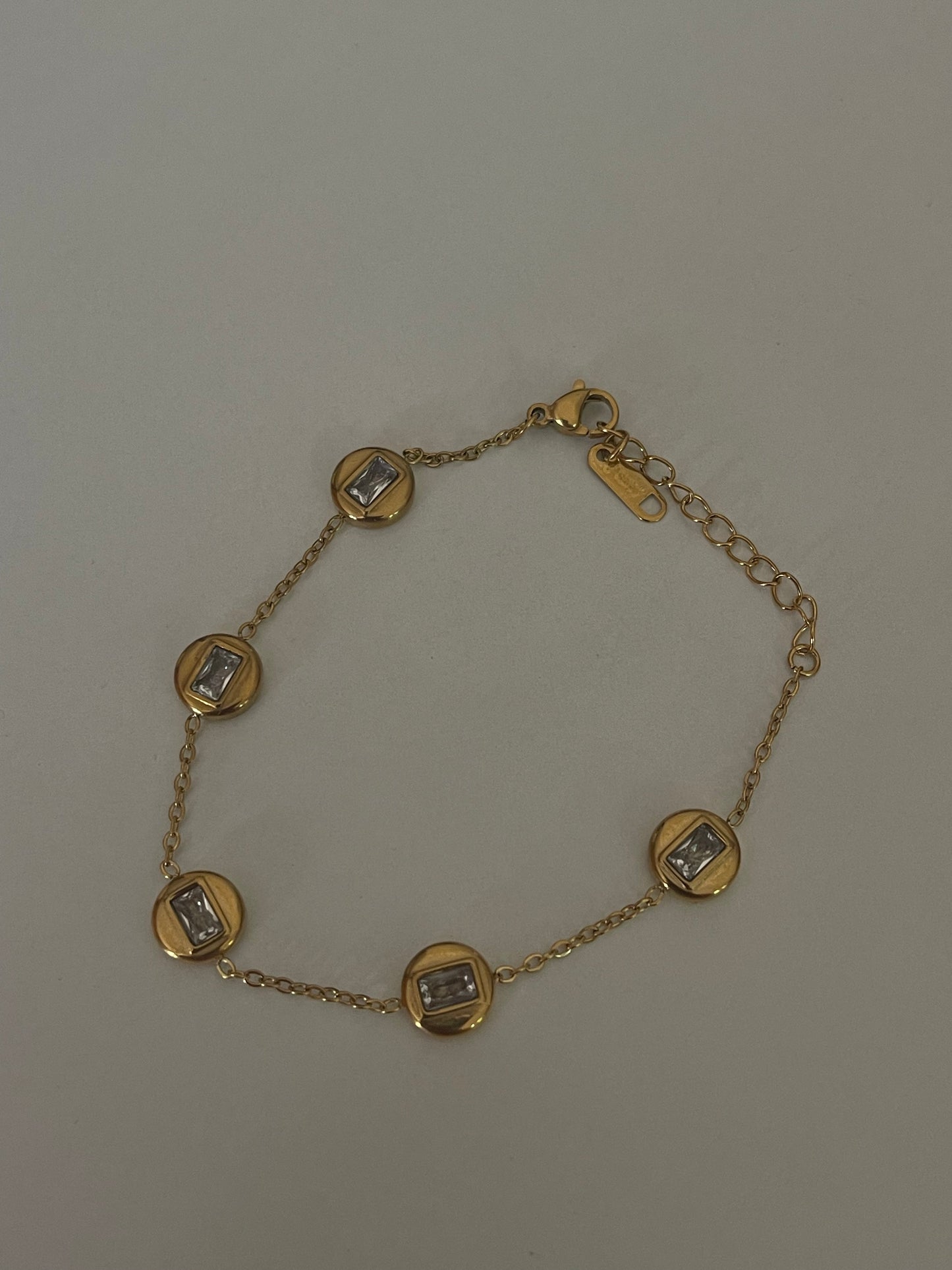 Everyday Crystal Bracelet (Stainless Steel)