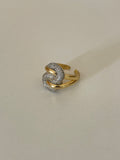 Chunky Spiral Ring (Gold Plated)