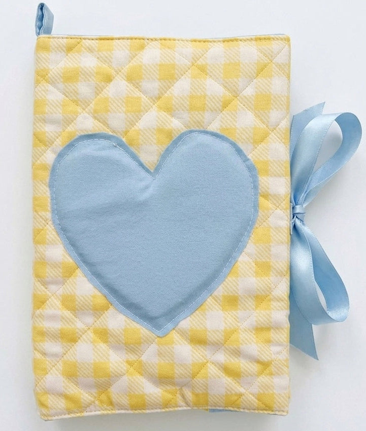 Embroidered Heart Journal Cover!💌