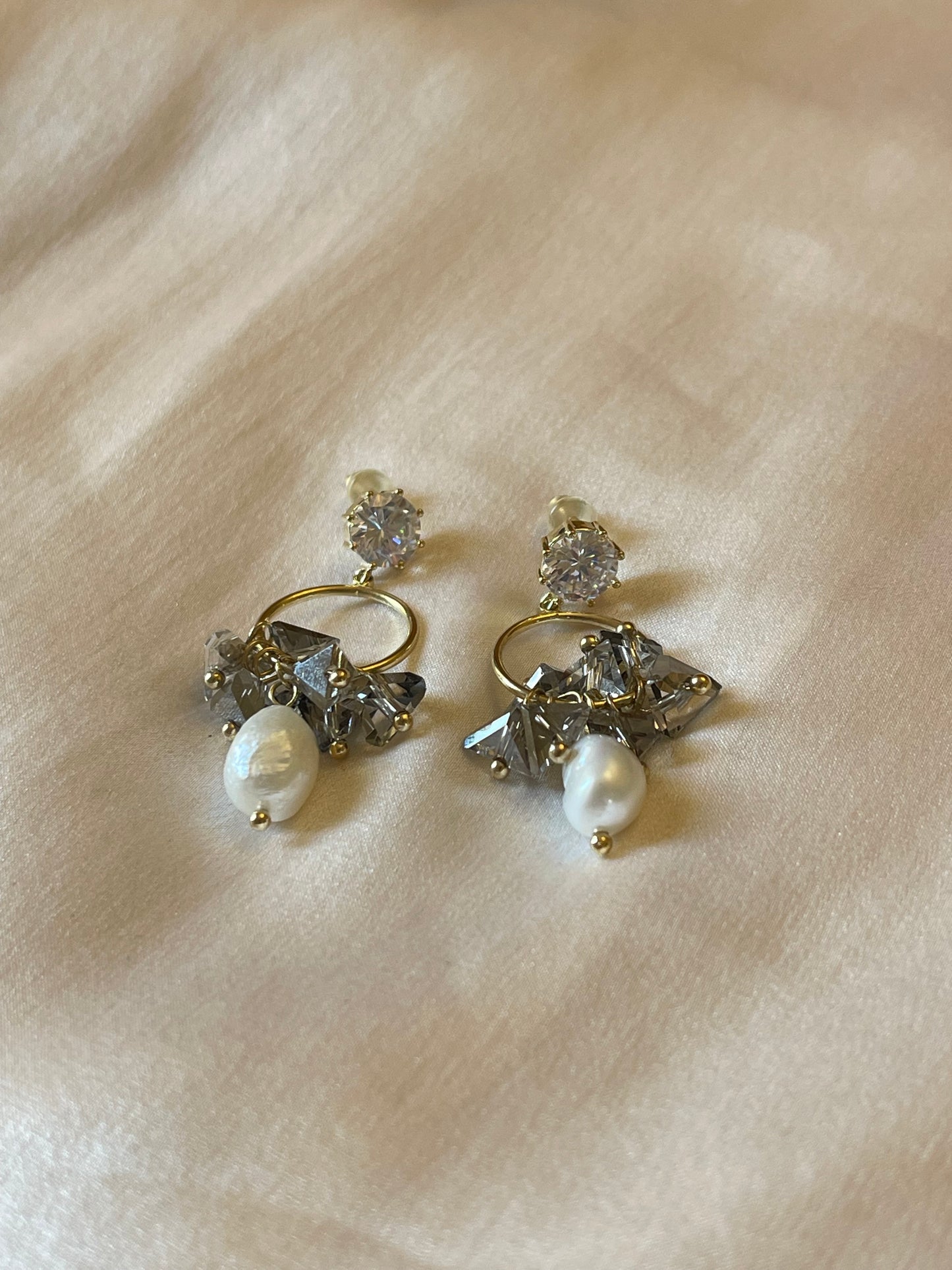 Crystal Dangle Earrings