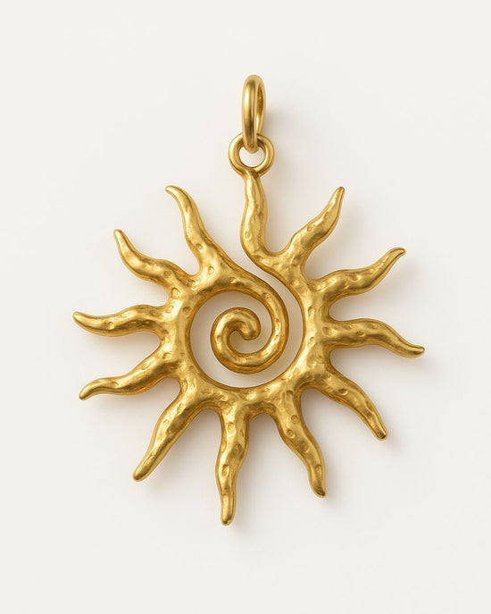 Sun Charm (Stainless Steel)