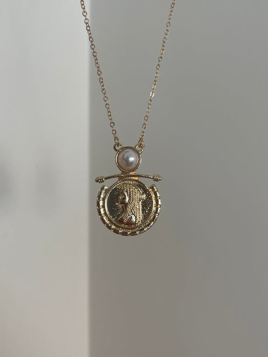 Queen Coin Necklace