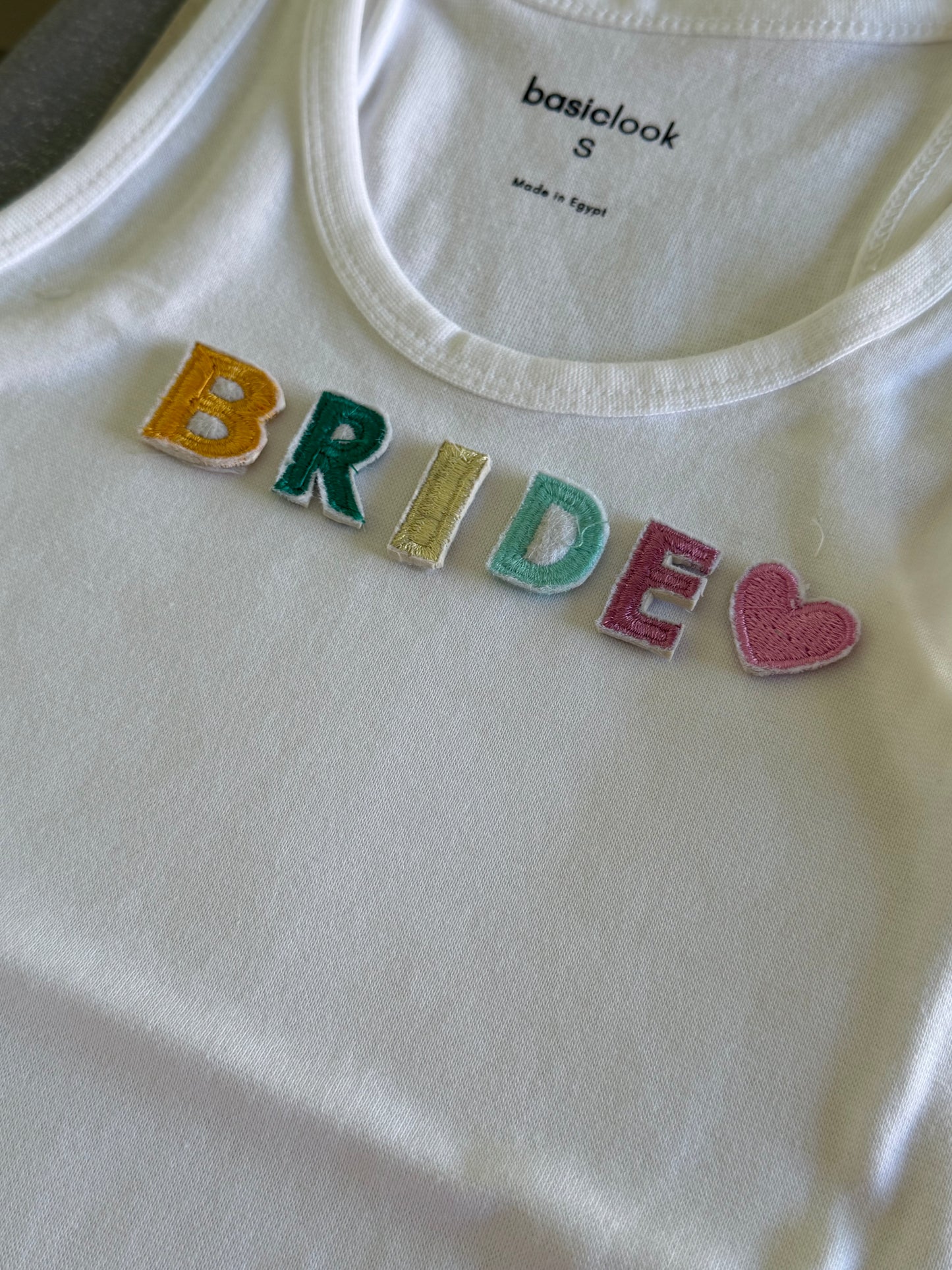 Custom Bridal Tank Top