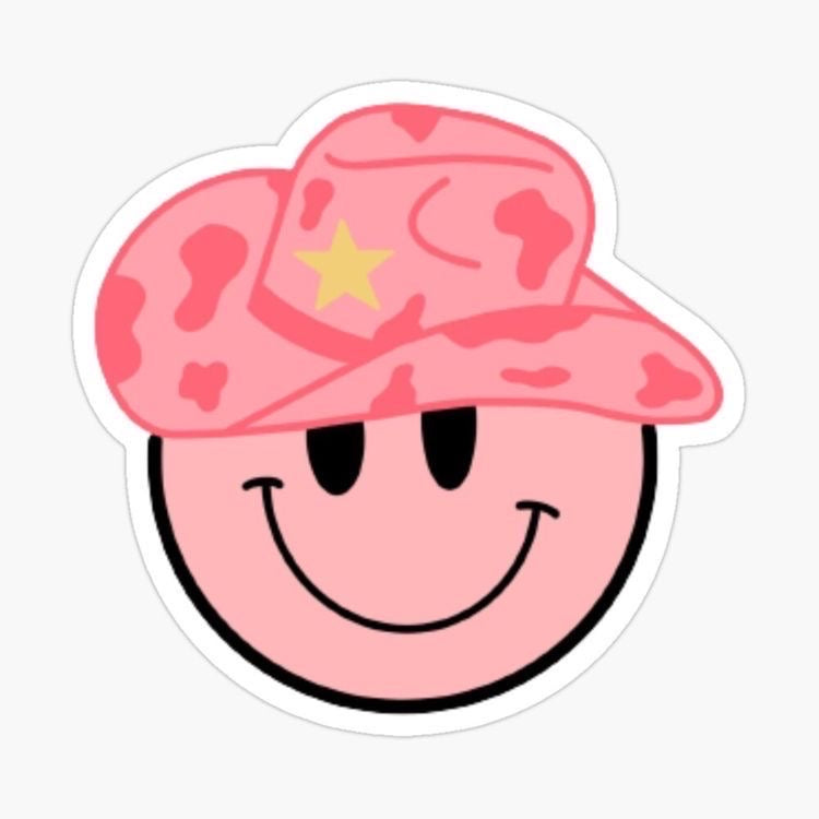 Happy Hat Sticker