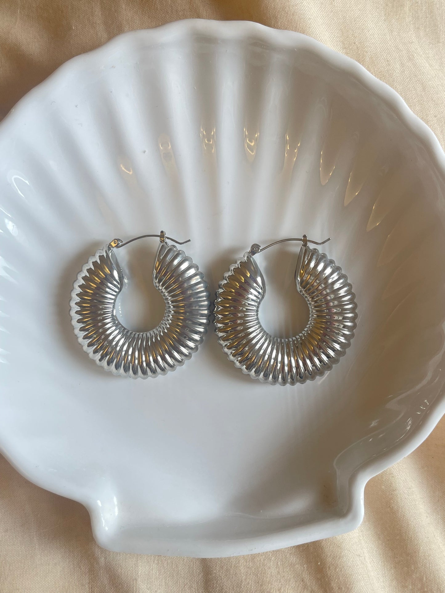 Everyday Chunky Hoop Earrings