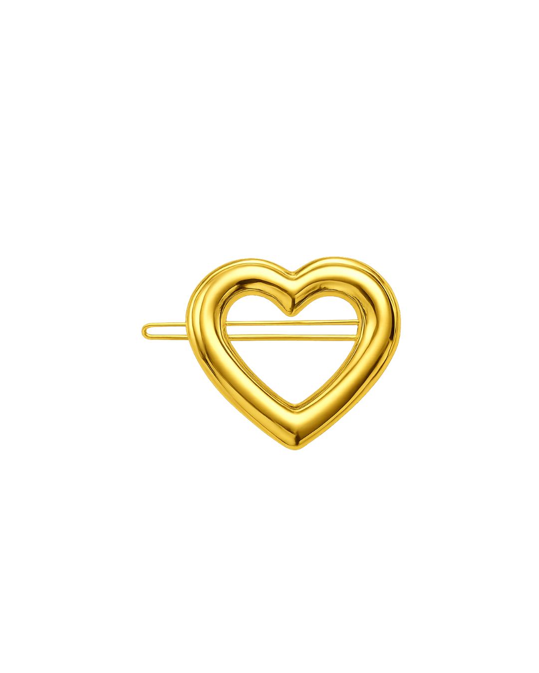 Chunky Heart Hair Clip