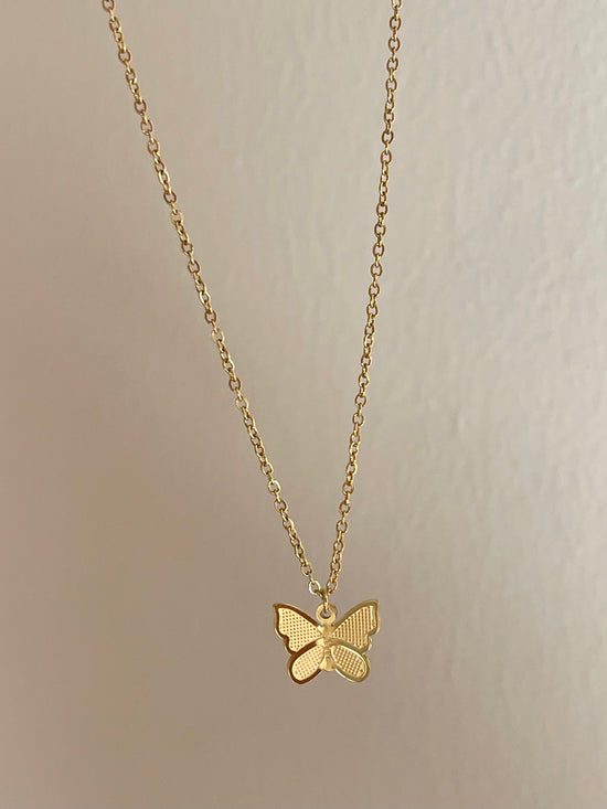 Butterfly Wings Necklace (Stainless Steel)