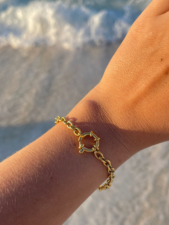 Chain Lock Bracelet (Stainless Steel + Exclusive)