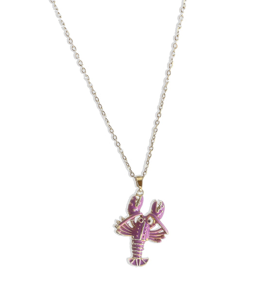 Dainty Lobster Necklace (Stainless Steel)