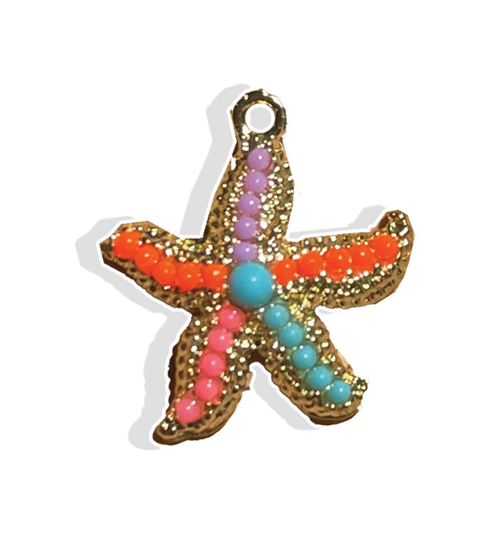 Starfish Statement Charm- Gold Plated