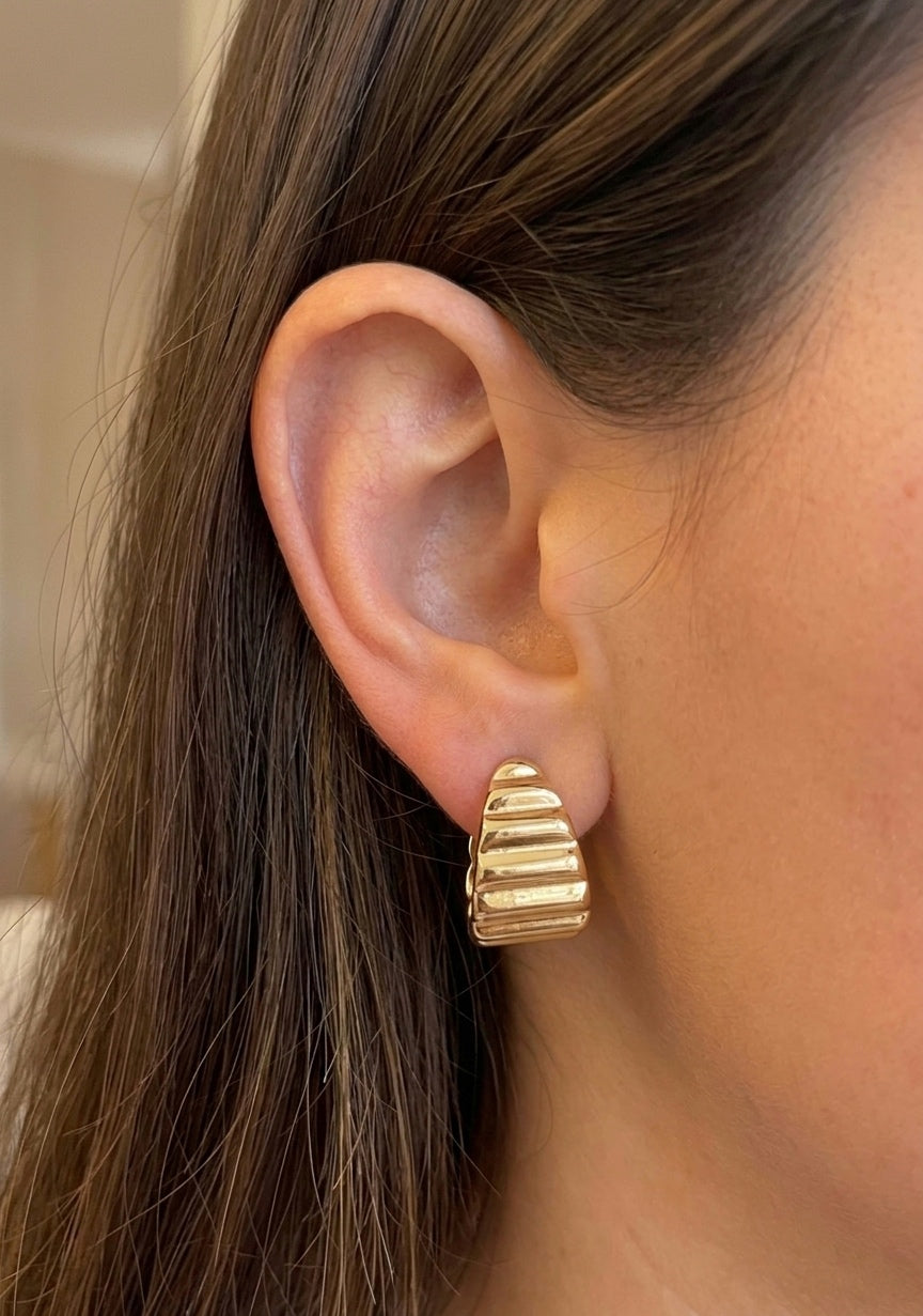 Chunky Hoop Earrings