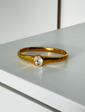 Crystal Gold Cuff (Gold Plated)