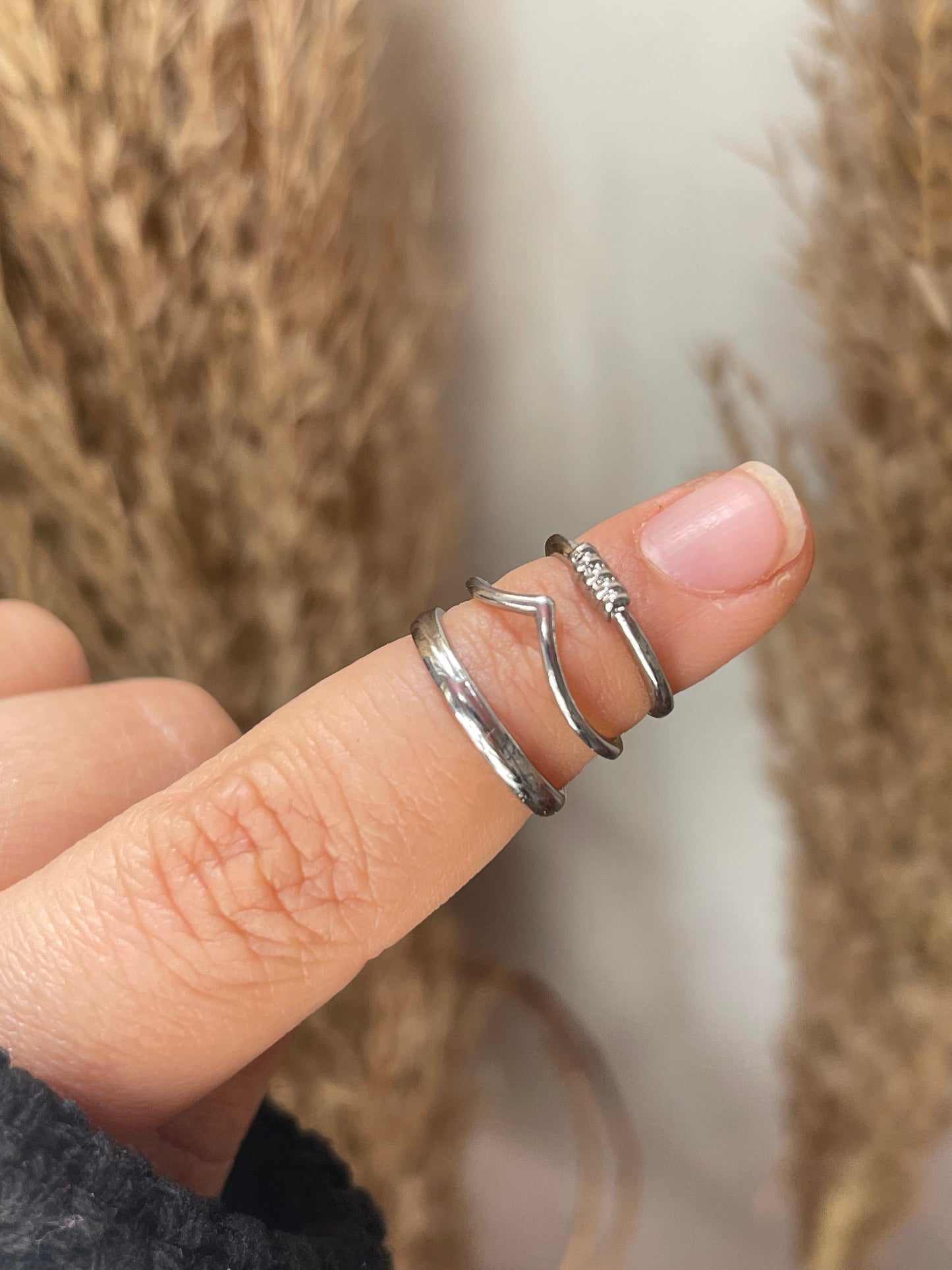 Silver Knuckle Rings