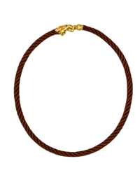 Statement Rope Necklace-White