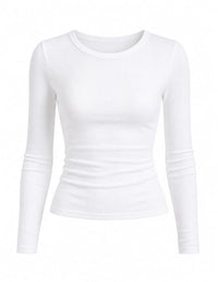 long sleeve white