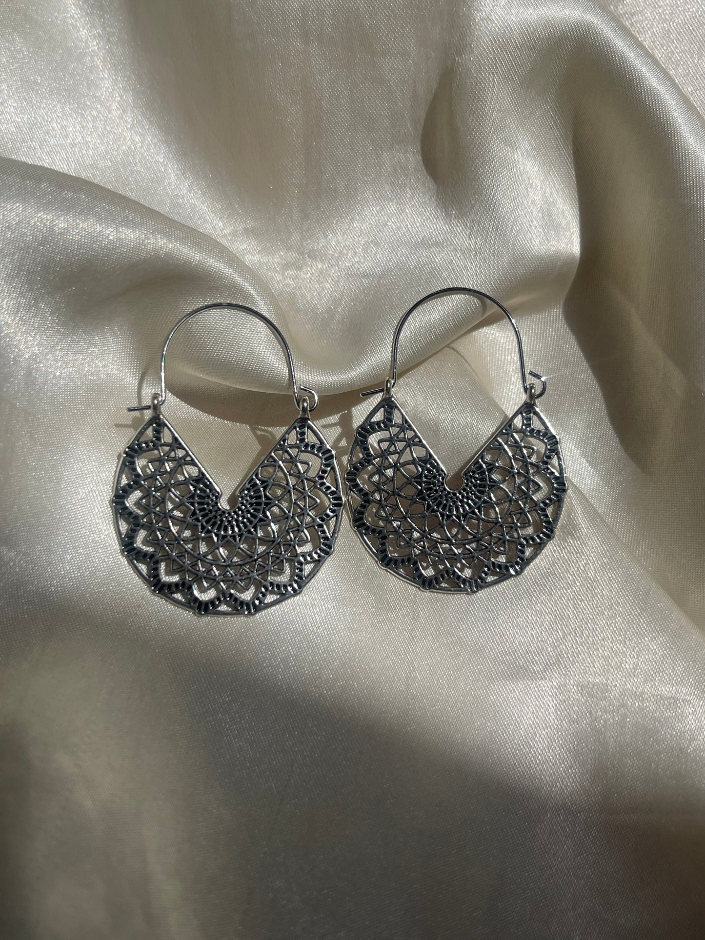 Go-To Silver Statement Earrings
