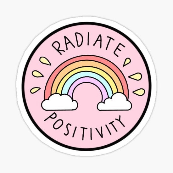 Radiate Positivity- Sticker