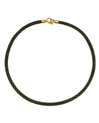 Statement Rope Necklace-White