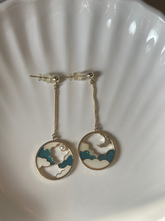 Dainty Clouds Earrings