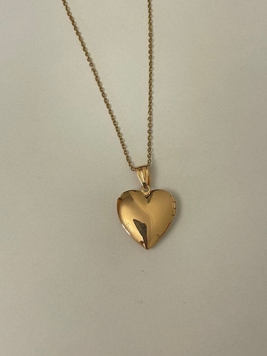 Heart Locket Necklace 2.0 (Gold Plated)