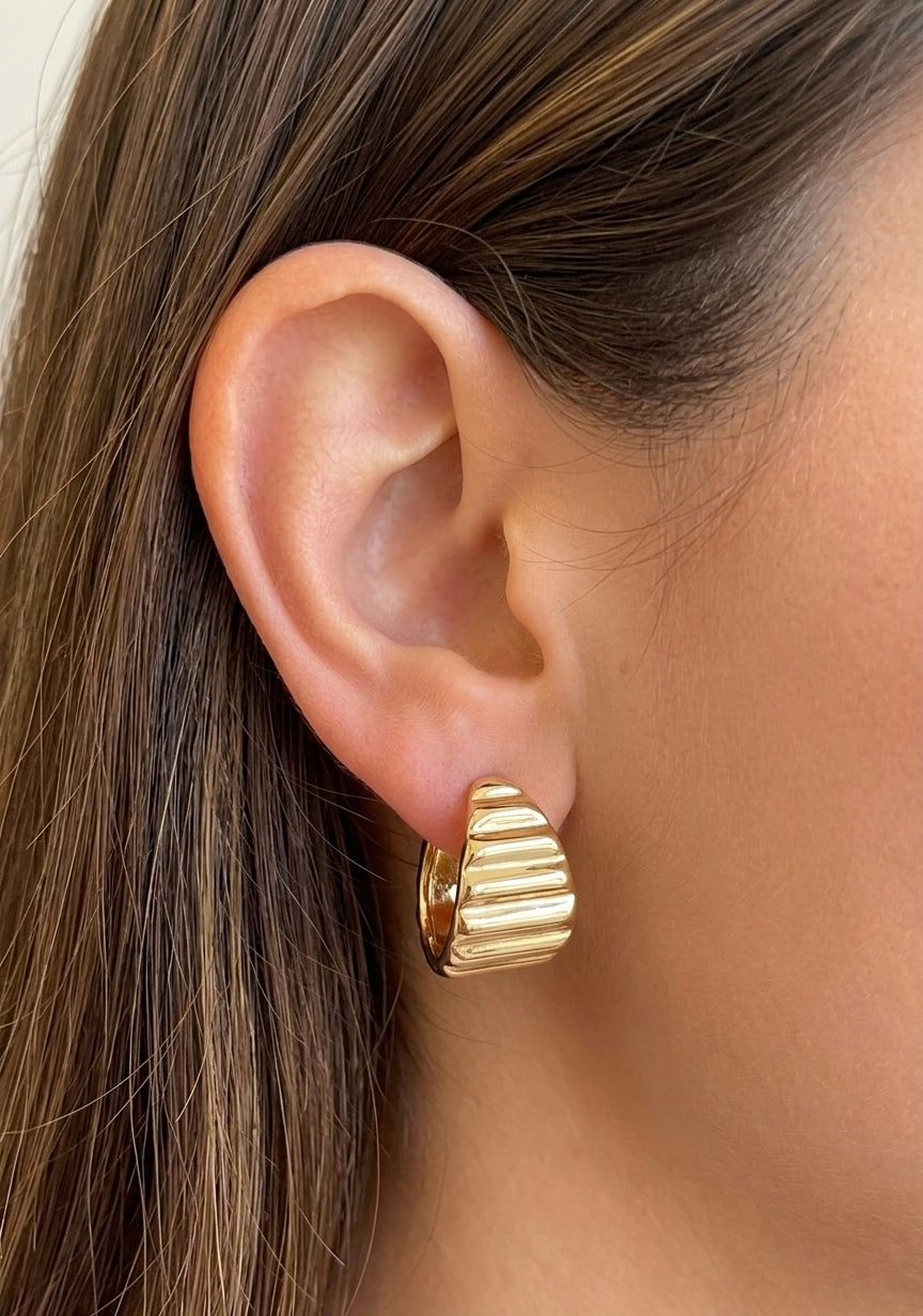 Chunky Hoop Earrings