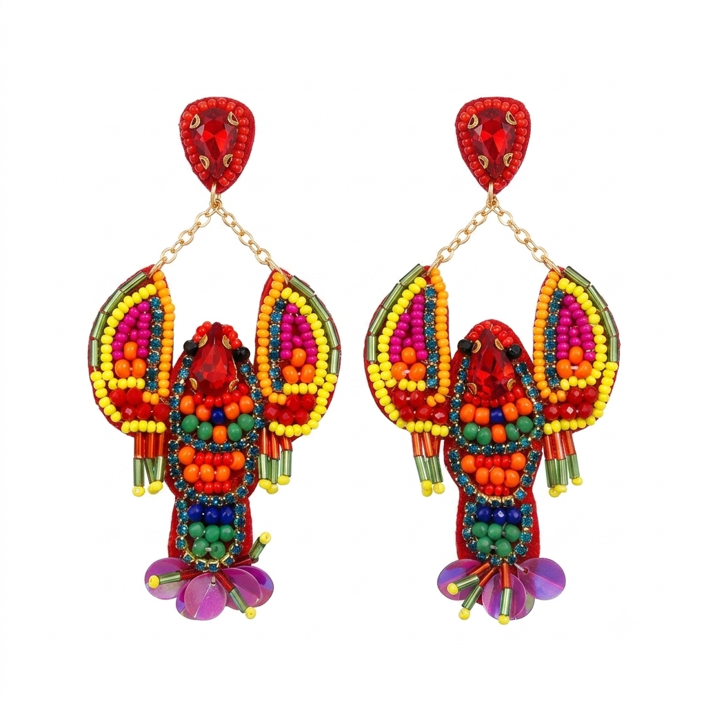 Statement Lobster Earrings🦞