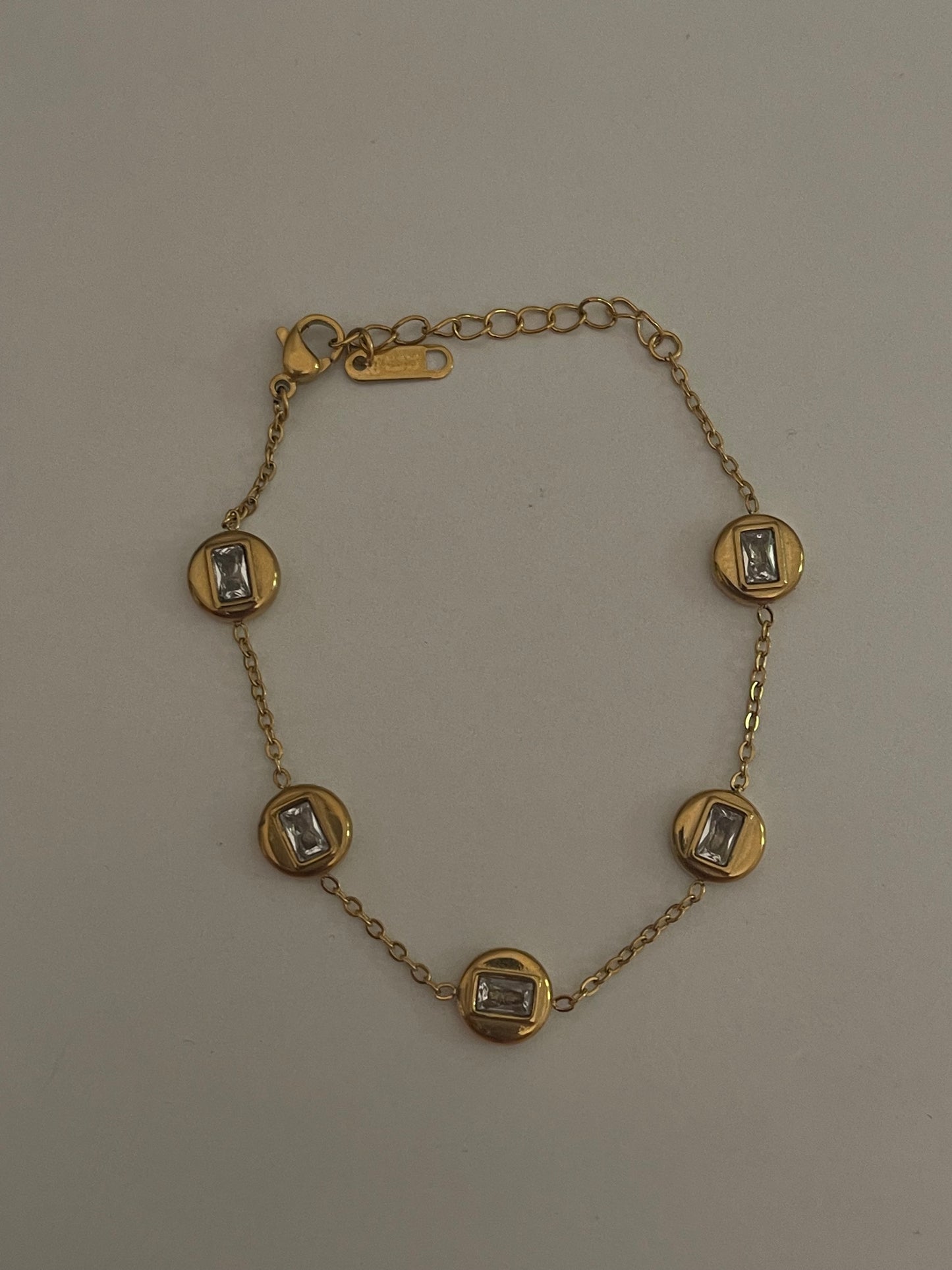 Everyday Crystal Bracelet (Stainless Steel)