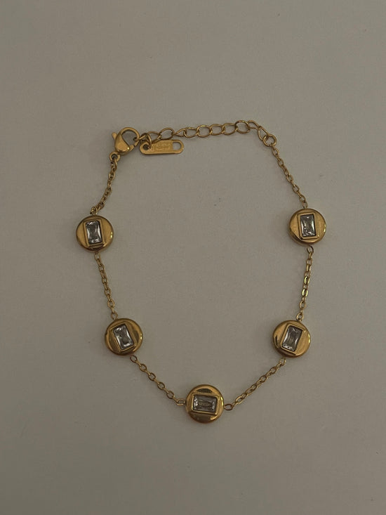 Everyday Crystal Bracelet (Stainless Steel)