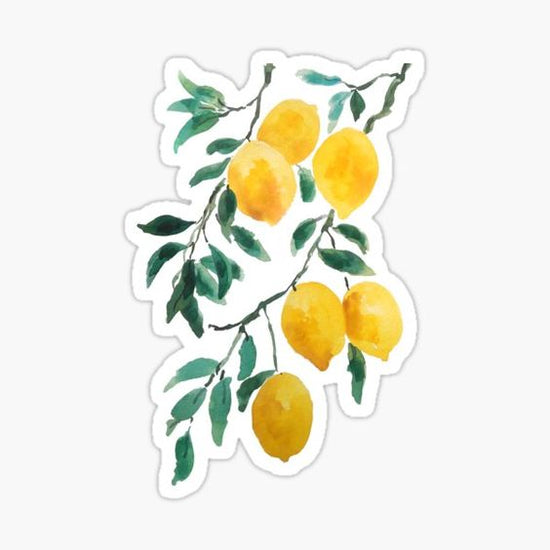 Lemon Branch- Jumbo Sticker