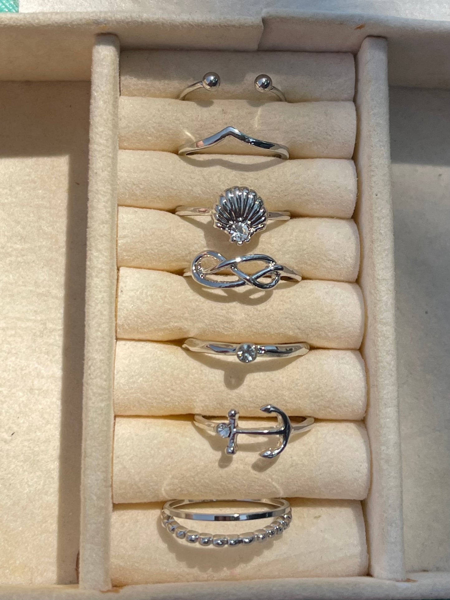 Seashell Ring Set