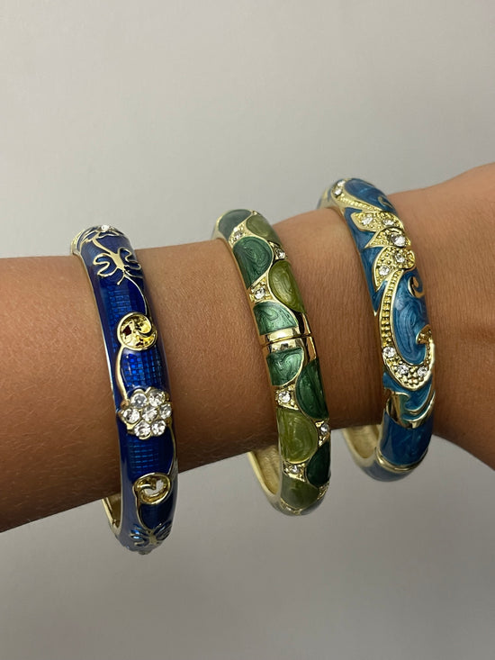 Statement Colorful Bangles (Gold Plated + Limited Edition)