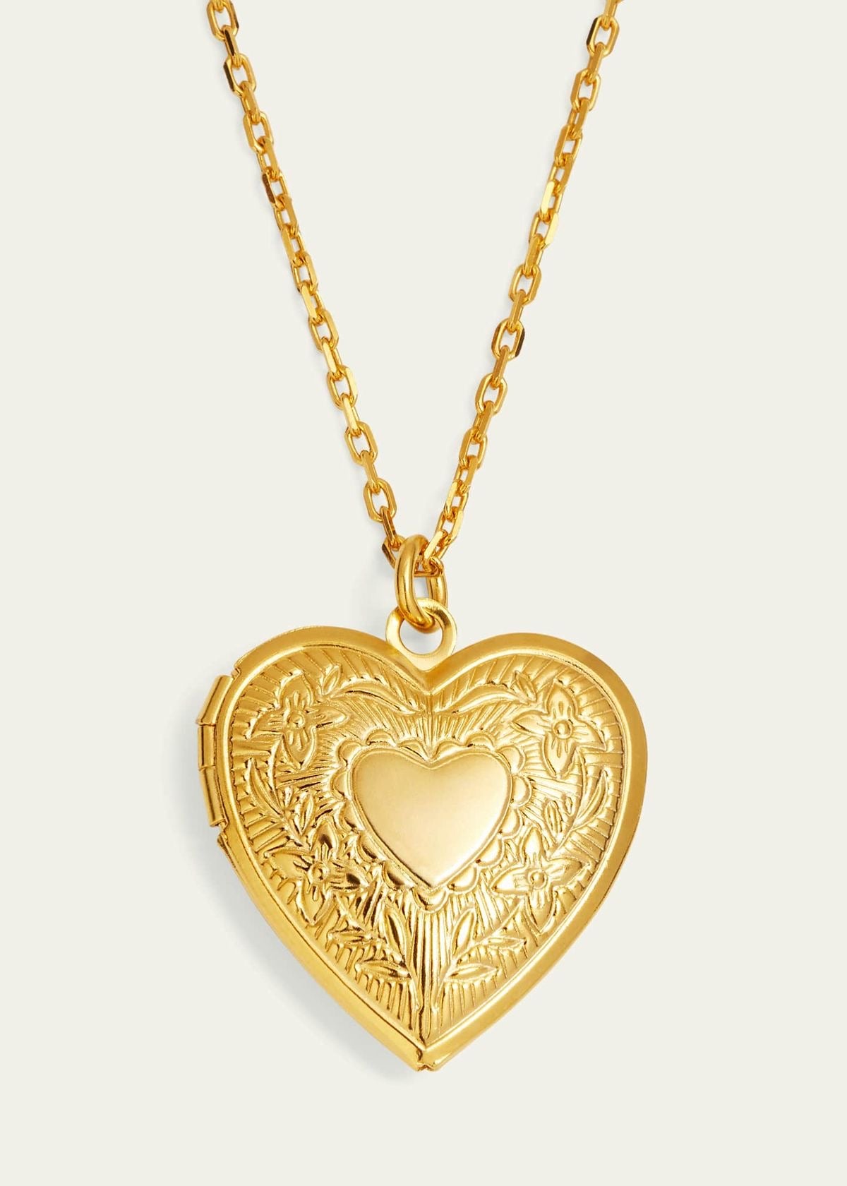 Heart Locket Necklace (Stainless Steel)