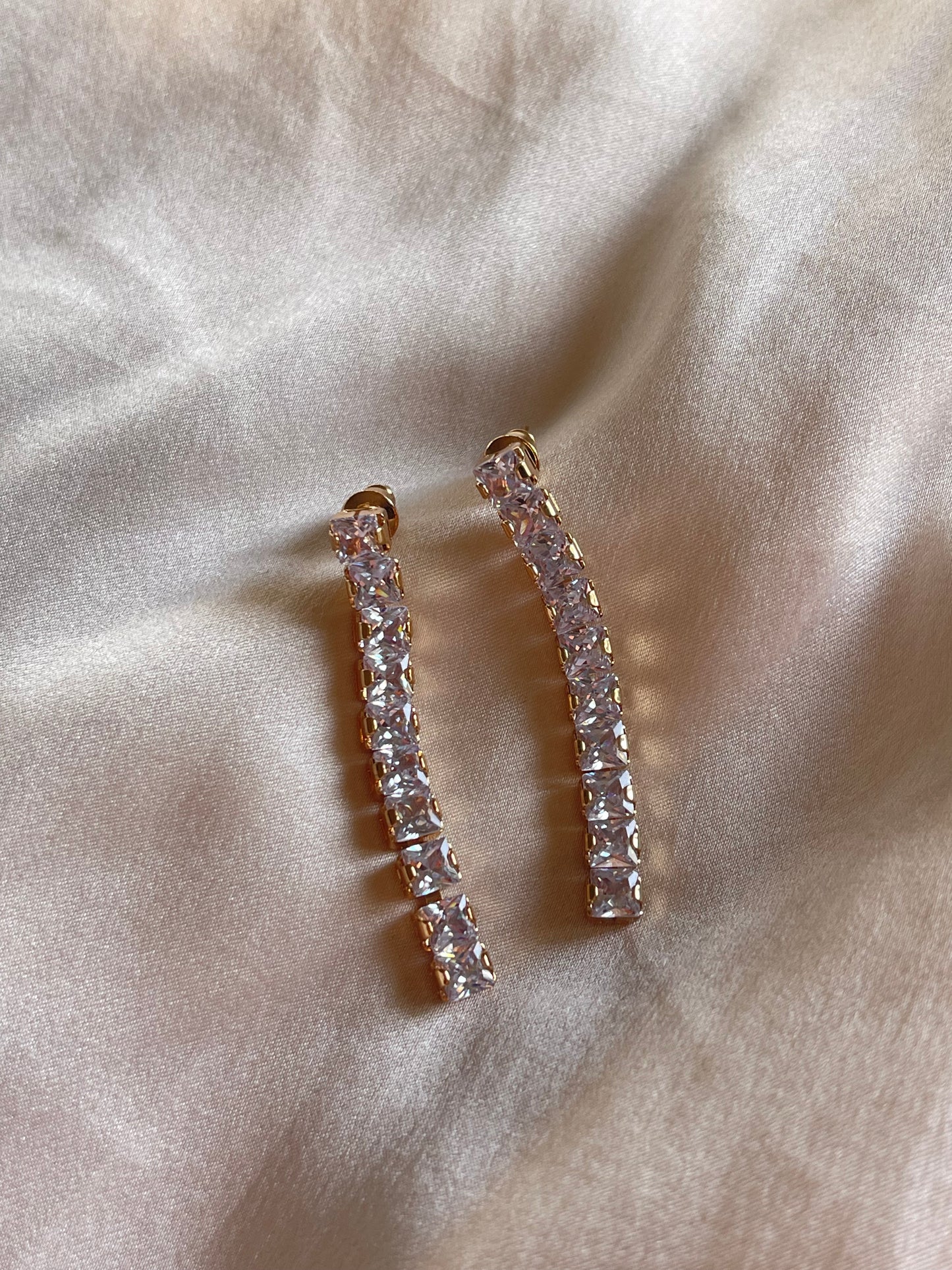 Crystal Drop Earrings