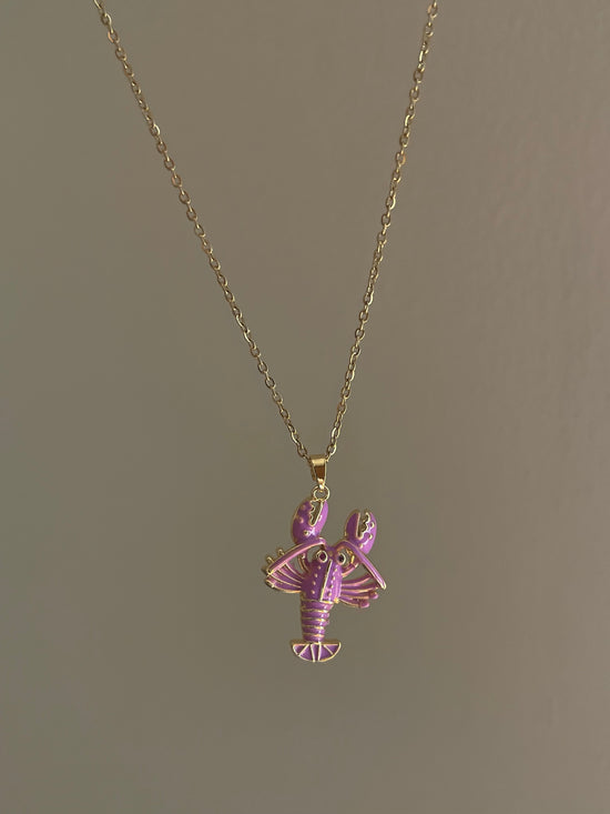 Dainty Lobster Necklace (Stainless Steel)