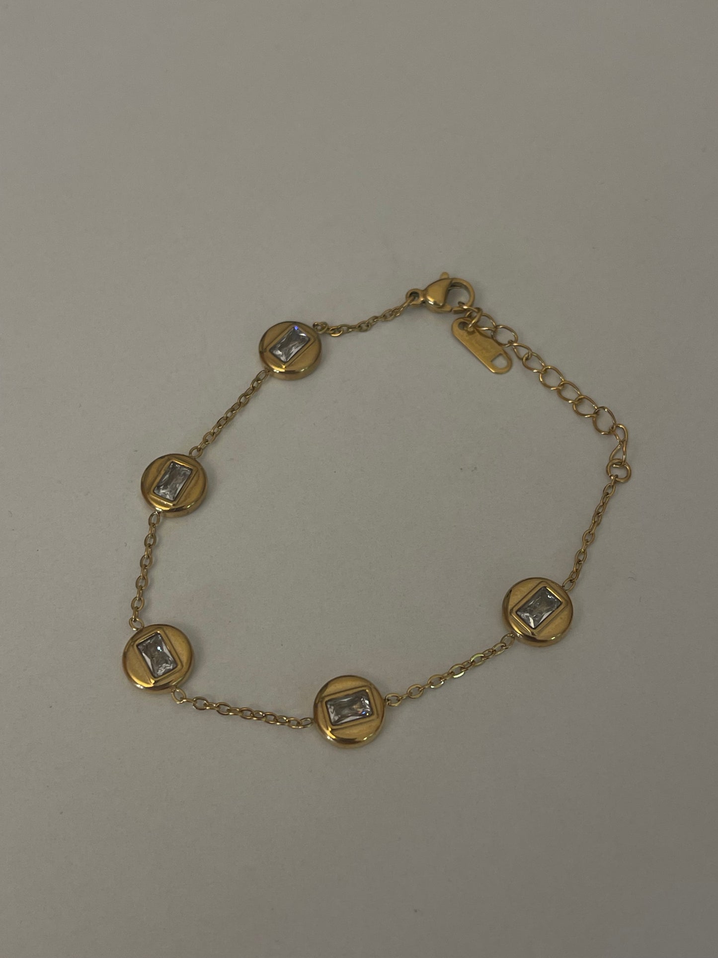 Everyday Crystal Bracelet (Stainless Steel)
