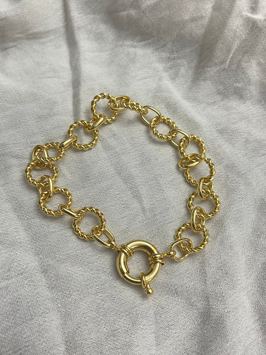 Chain Lock Bracelet (Gold Plated + Exclusive)