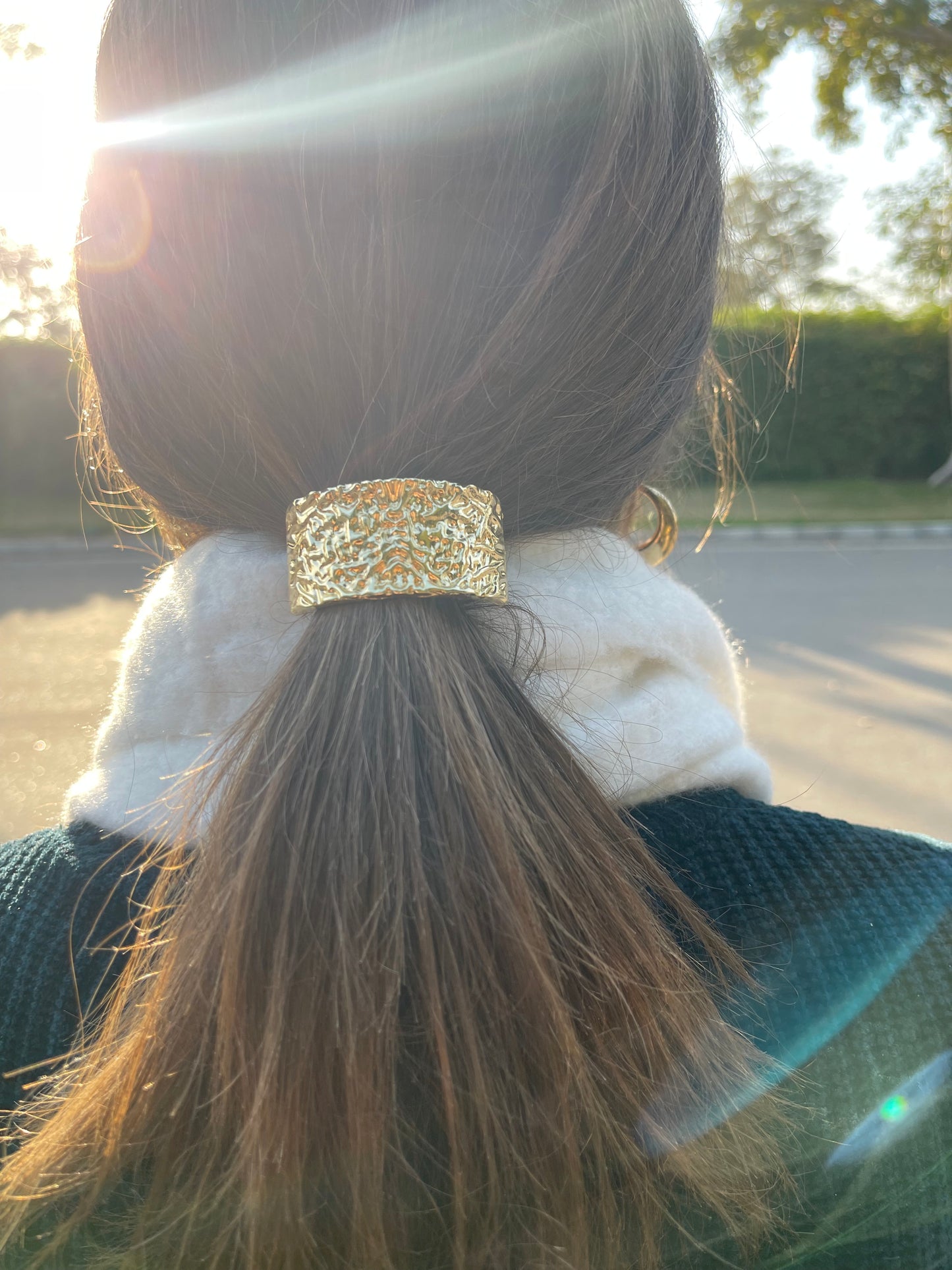 Chunky Gold Hair Tie 2.0