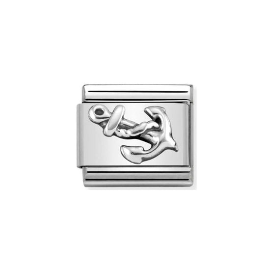 Sailor's Anchor- Silver Italian Charm