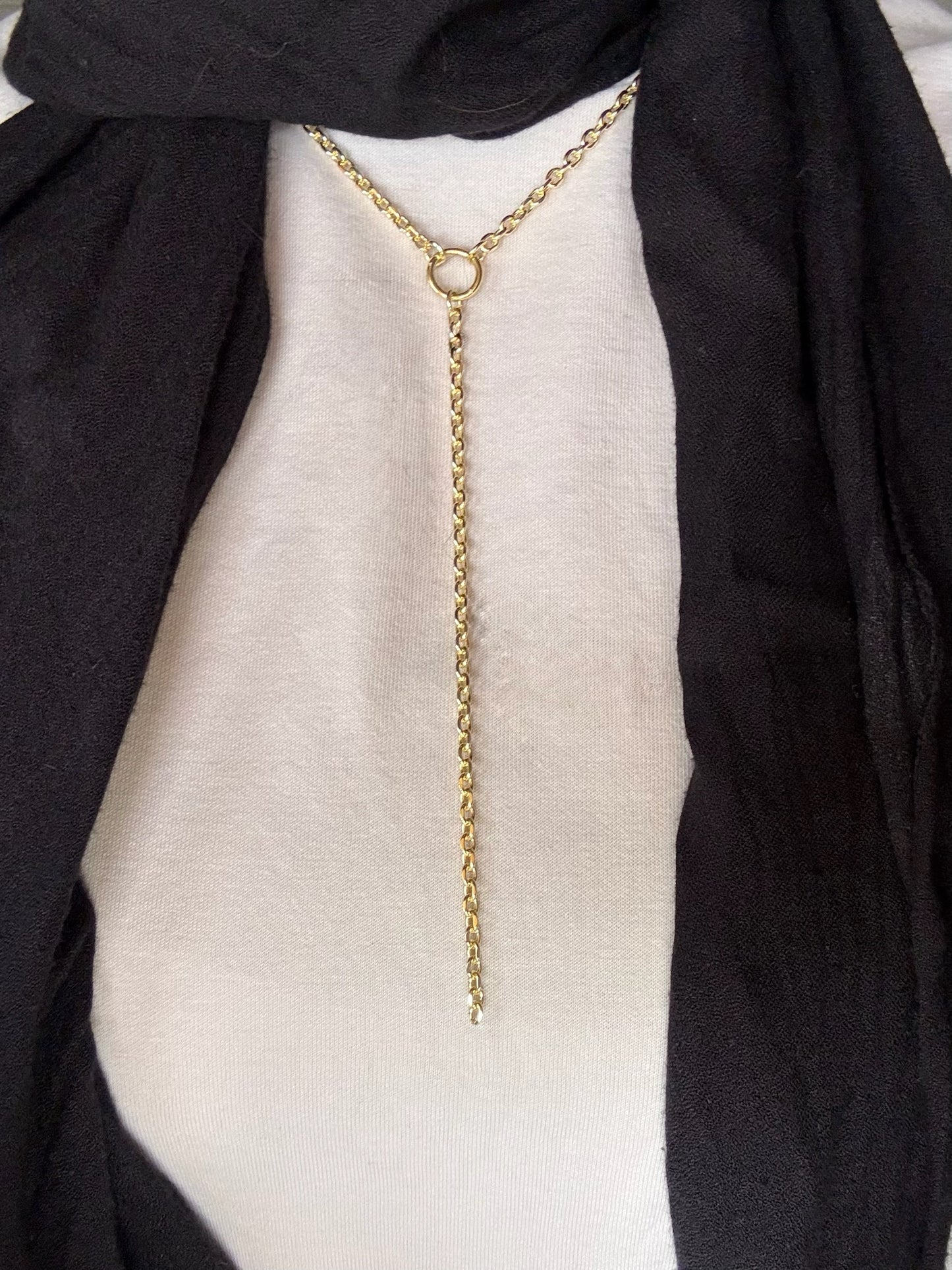 Everyday Drop Necklace (Gold Plated)